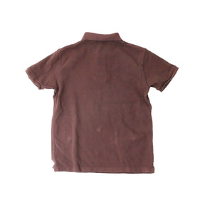 UES Rahben Stitch Polo Shirt Brown