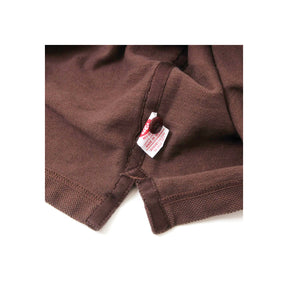 UES Rahben Stitch Polo Shirt Brown