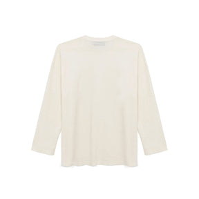 All-Time High Ultra Light Slub Knit Long Sleeve Tee Ivory