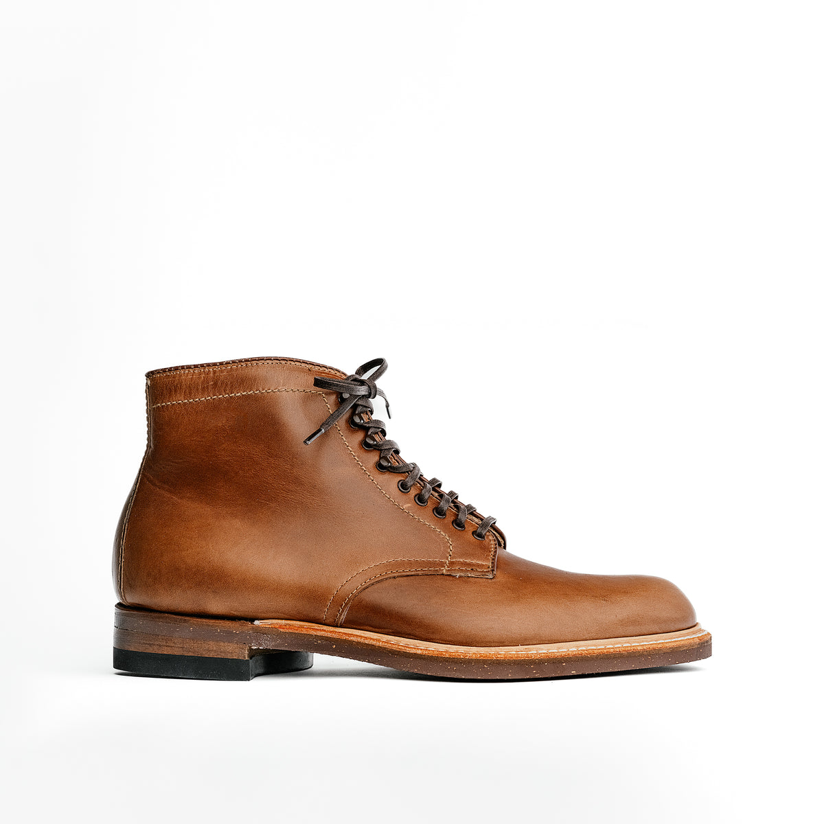 Alden x Snake Oil Provisions Union Plain Toe Boot Natural Chromexcel