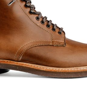 Alden x Snake Oil Provisions Union Plain Toe Boot Natural Chromexcel