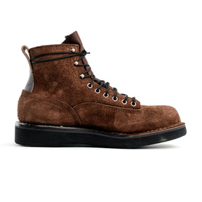 White's Boots x Snake Oil Provisions Big Shooter Brown Roughout