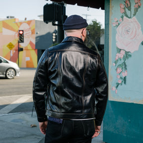 Y'2 Leather IB-161 Indigo Horse Model 60s Denim Zip Jacket