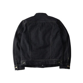 The Flat Head FN-OJ-D103 14.5oz Zimbabwe Cotton Denim Jacket Indigo