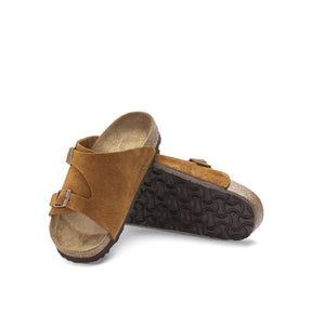 Birkenstock Zürich Suede Leather Mink FINAL SALE