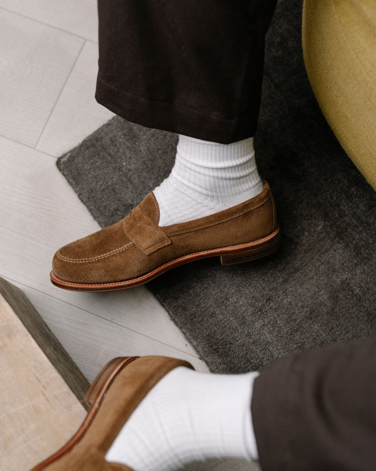 Alden 6173F Leisure Loafer Snuff Suede