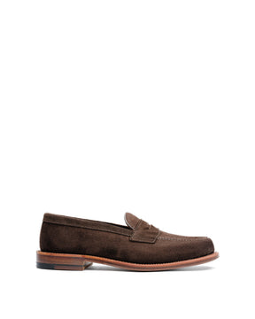 Alden 6176F Leisure Loafer Chocolate Suede