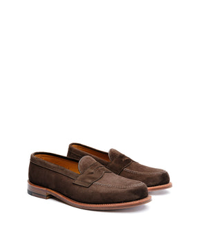 Alden 6176F Leisure Loafer Chocolate Suede