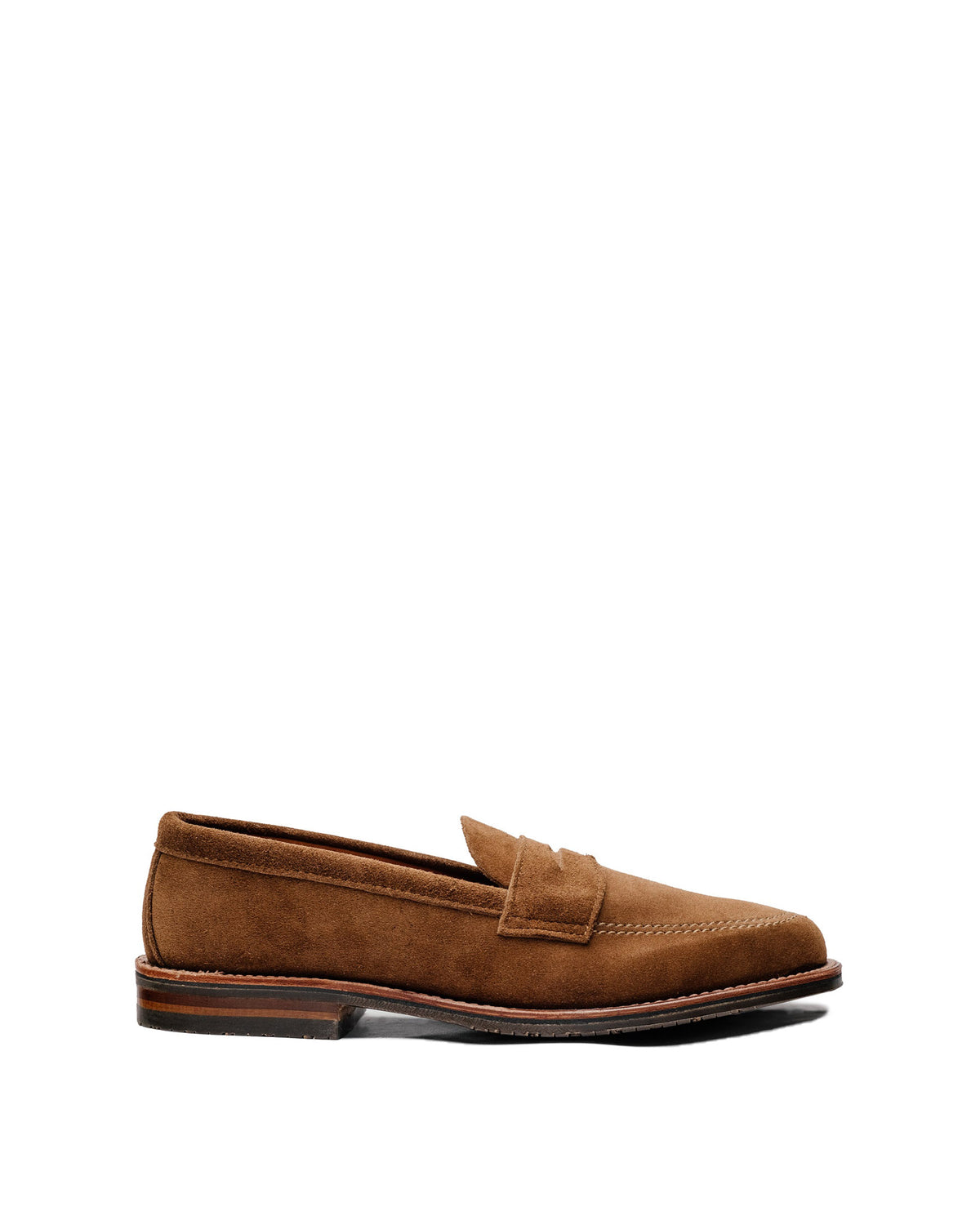 Alden 6221L Unlined Penny Loafer Snuff Suede