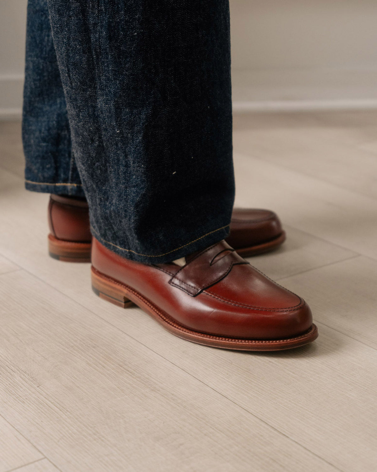 Alden 9826 Leisure Loafer Walnut Michigan Calf