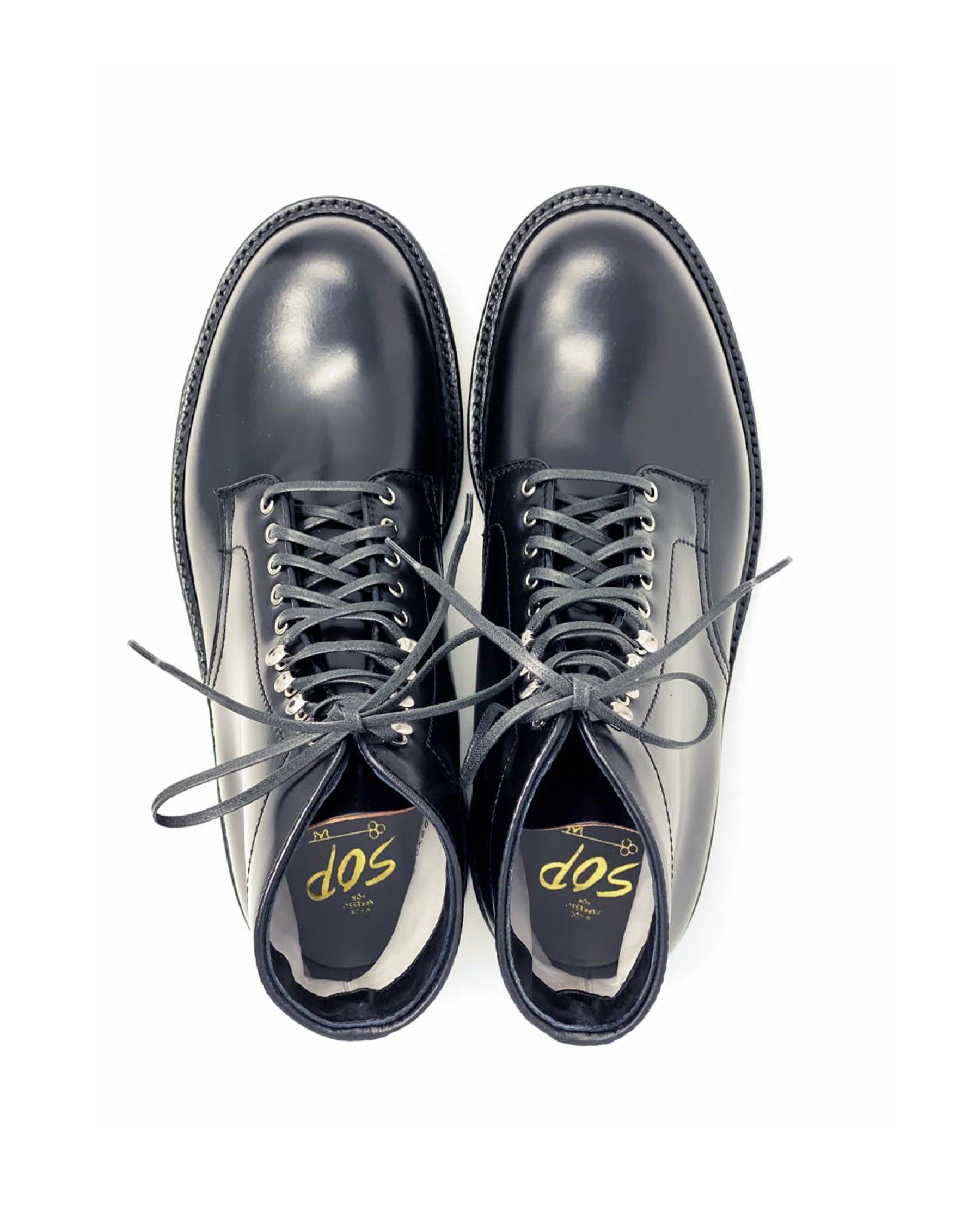 Alden x Snake Oil Provisions Wick Black Shell Cordovan Boot