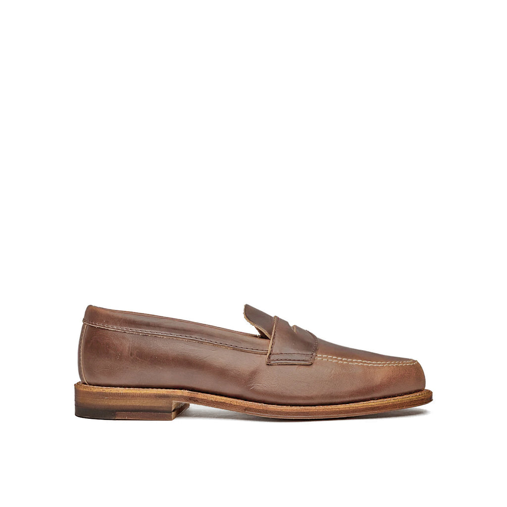 Alden x Snake Oil Provisions Unlined Loafer Natural Chromexcel
