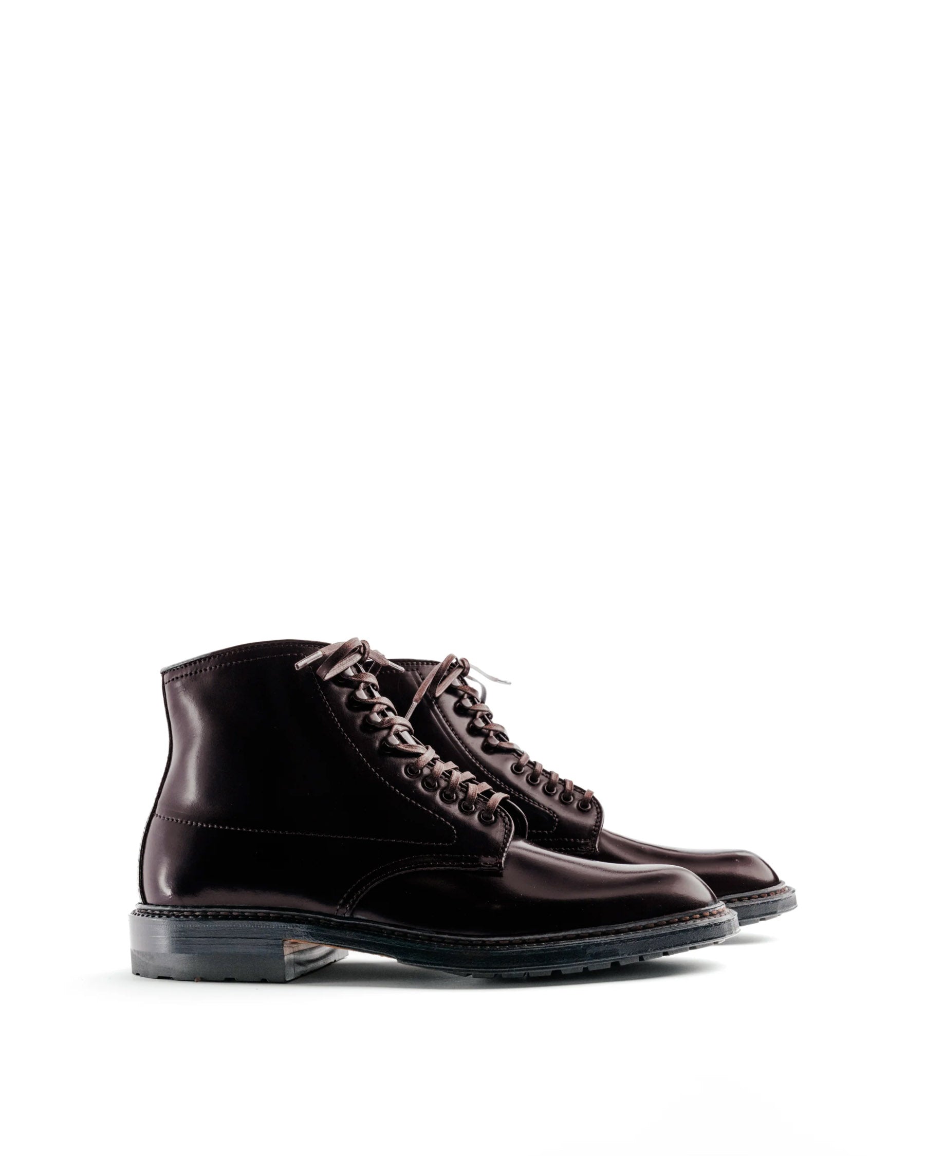 Alden x Snake Oil Provisions Wick Color 8 Shell Cordovan Boot