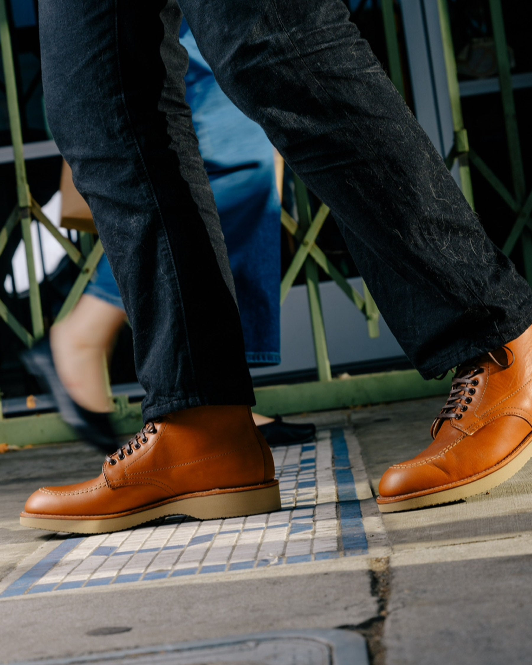 Alden x Snake Oil Provisions Castro Boot Saddle Calf
