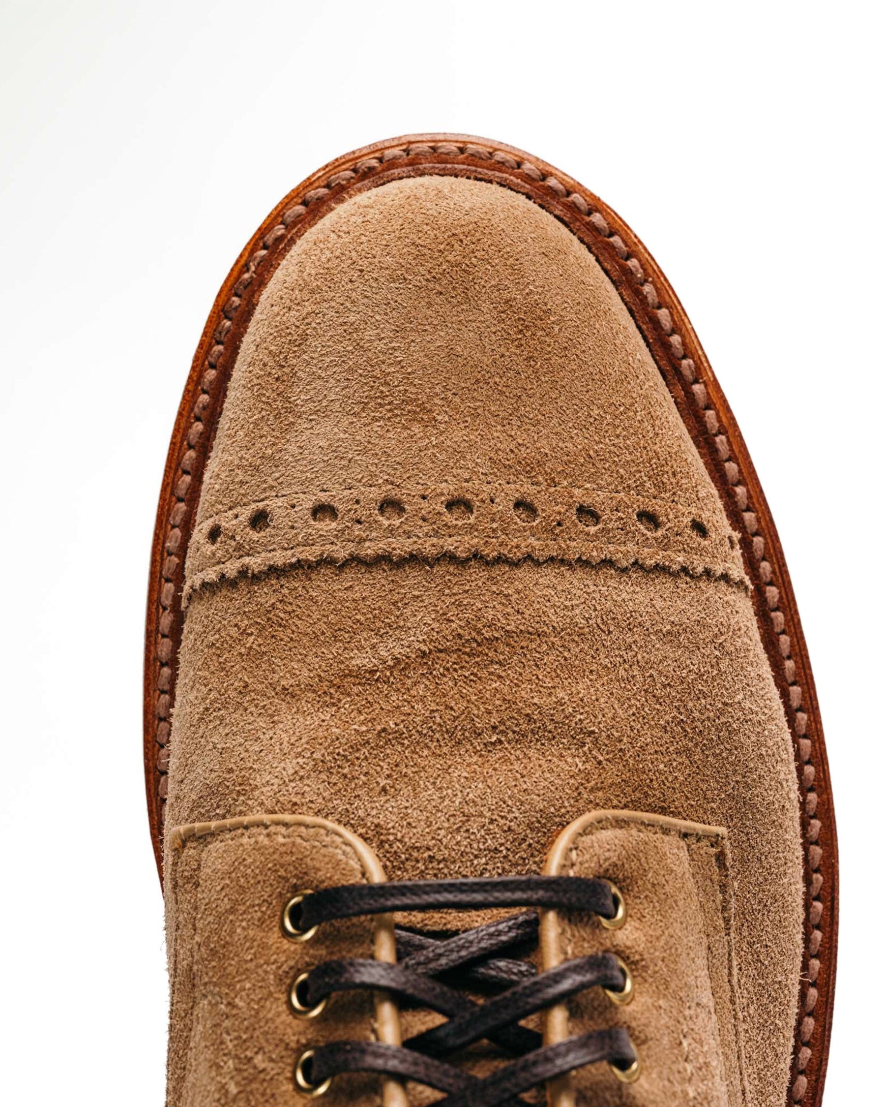 Alden x Snake Oil Provisions Dune Boot Tan Suede