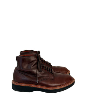 Alden x Snake Oil Provisions Figueroa Plain Toe Boot Brown Chromexcel PRE-OWNED/ FINAL SALE