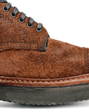 Alden x Snake Oil Provisions Lafayette Boot Reverse Tobacco Chamois