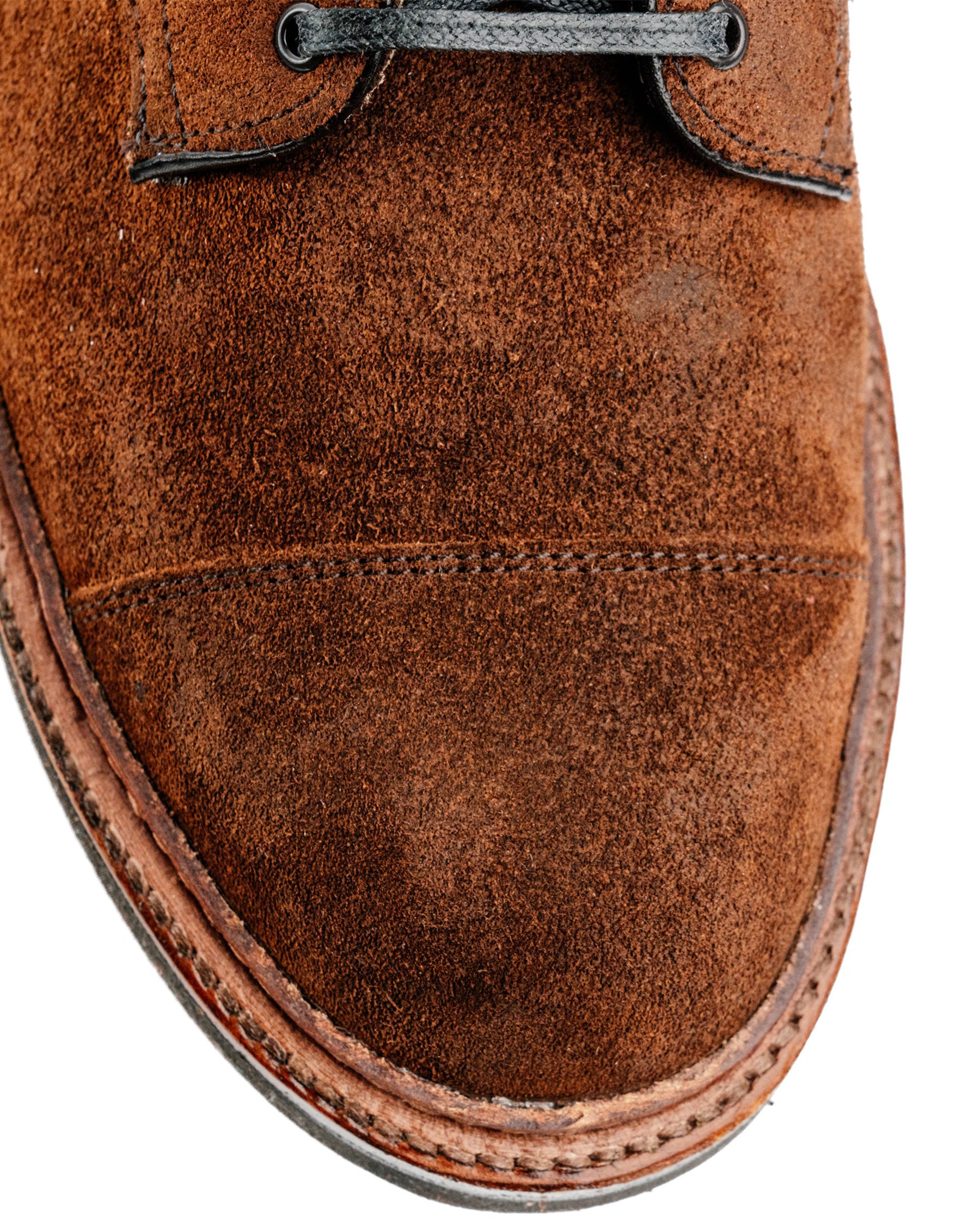 Alden x Snake Oil Provisions Lafayette Boot Reverse Tobacco Chamois