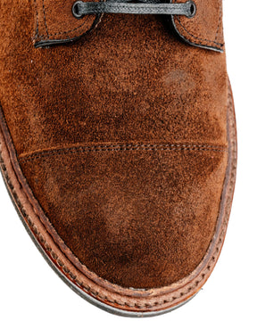 Alden x Snake Oil Provisions Lafayette Boot Reverse Tobacco Chamois