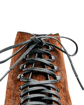 Alden x Snake Oil Provisions Lafayette Boot Reverse Tobacco Chamois