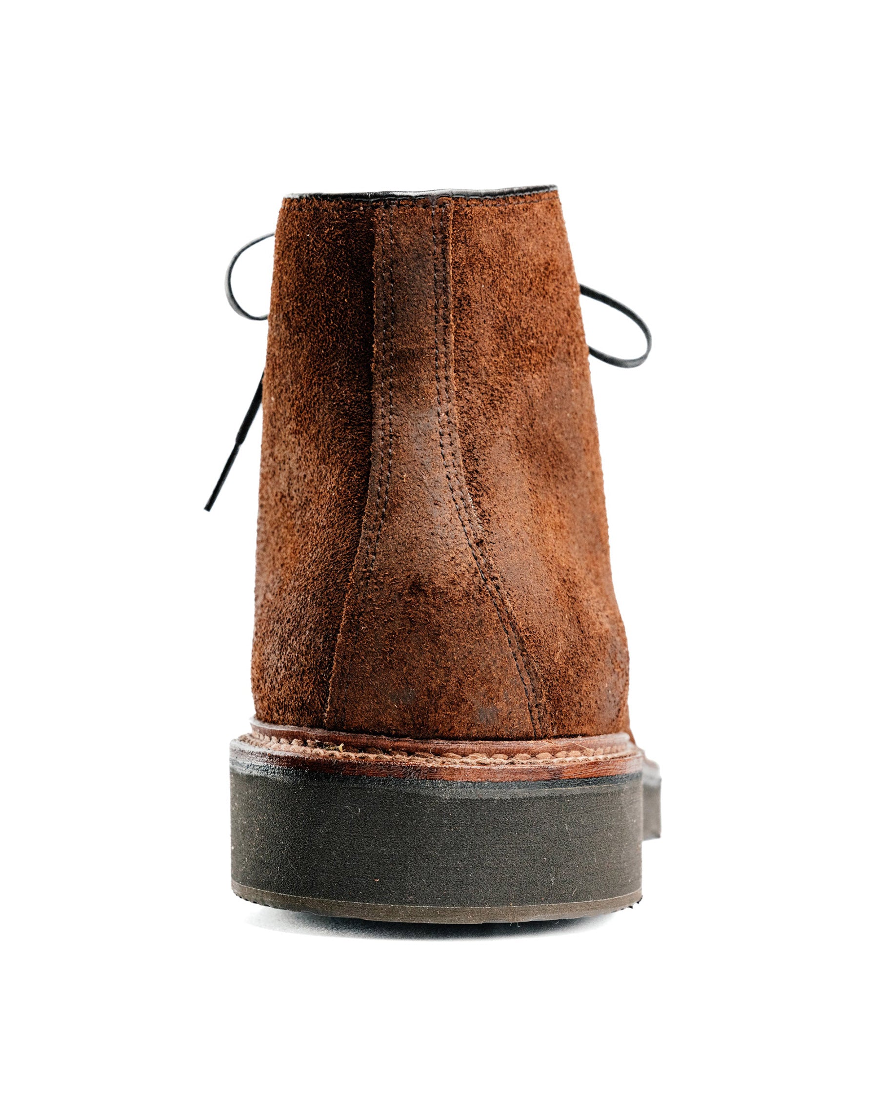 Alden x Snake Oil Provisions Lafayette Boot Reverse Tobacco Chamois