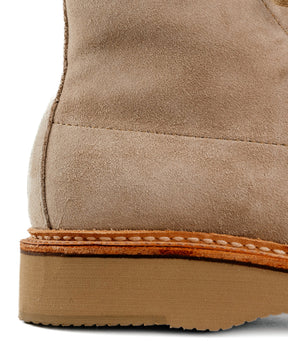 Alden x Snake Oil Provisions Lestat Plain Toe Boot Milkshake Suede