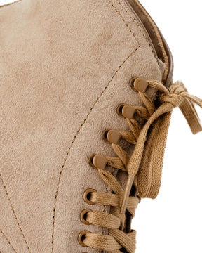 Alden x Snake Oil Provisions Lestat Plain Toe Boot Milkshake Suede