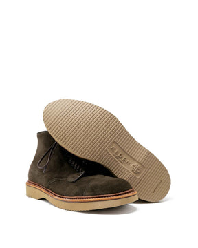 Alden x Snake Oil Provisions Monterey Boot Loden Suede