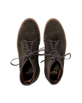 Alden x Snake Oil Provisions Monterey Boot Loden Suede