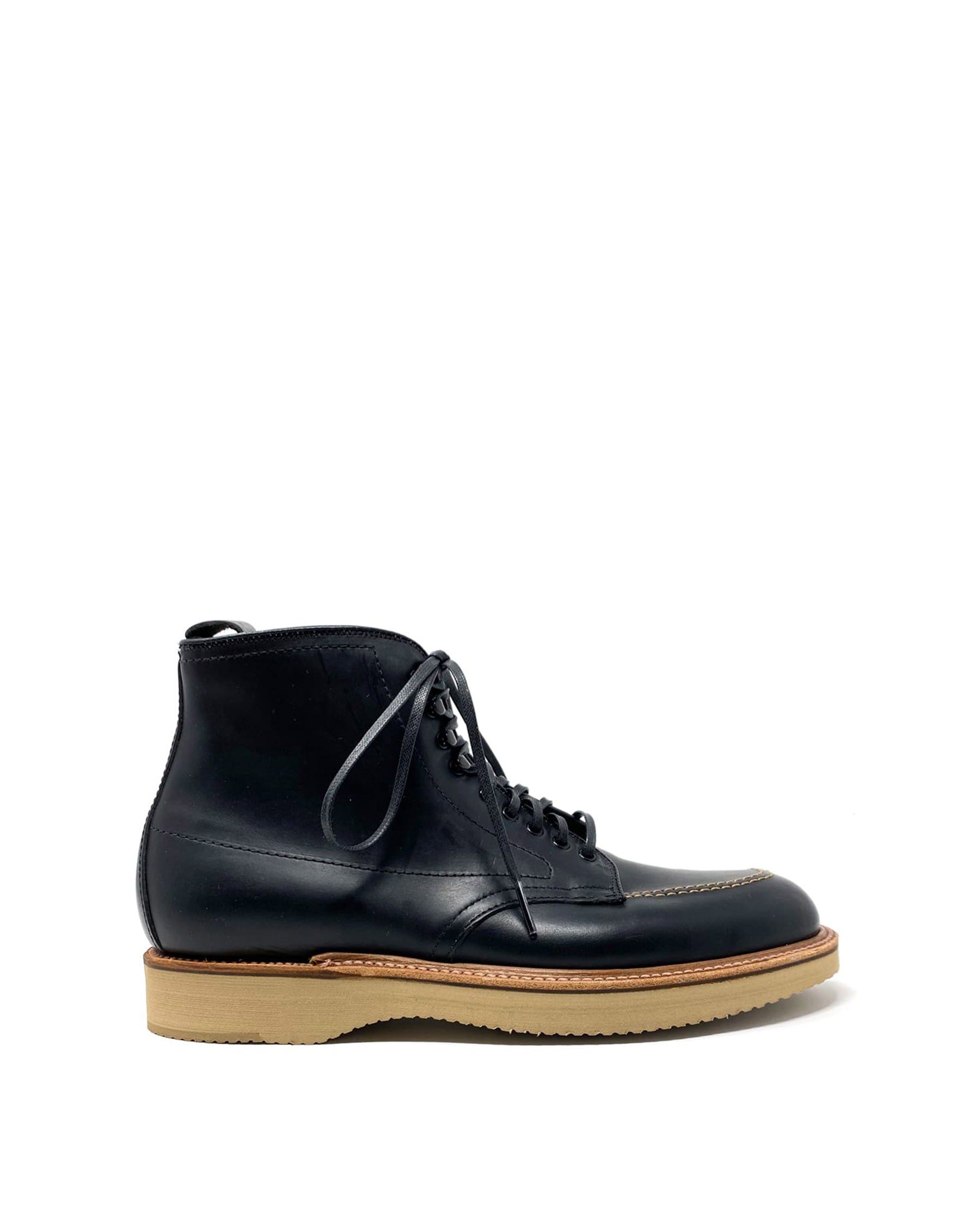 Alden x Snake Oil Provisions NoMad Indy Boot Black Chromexcel
