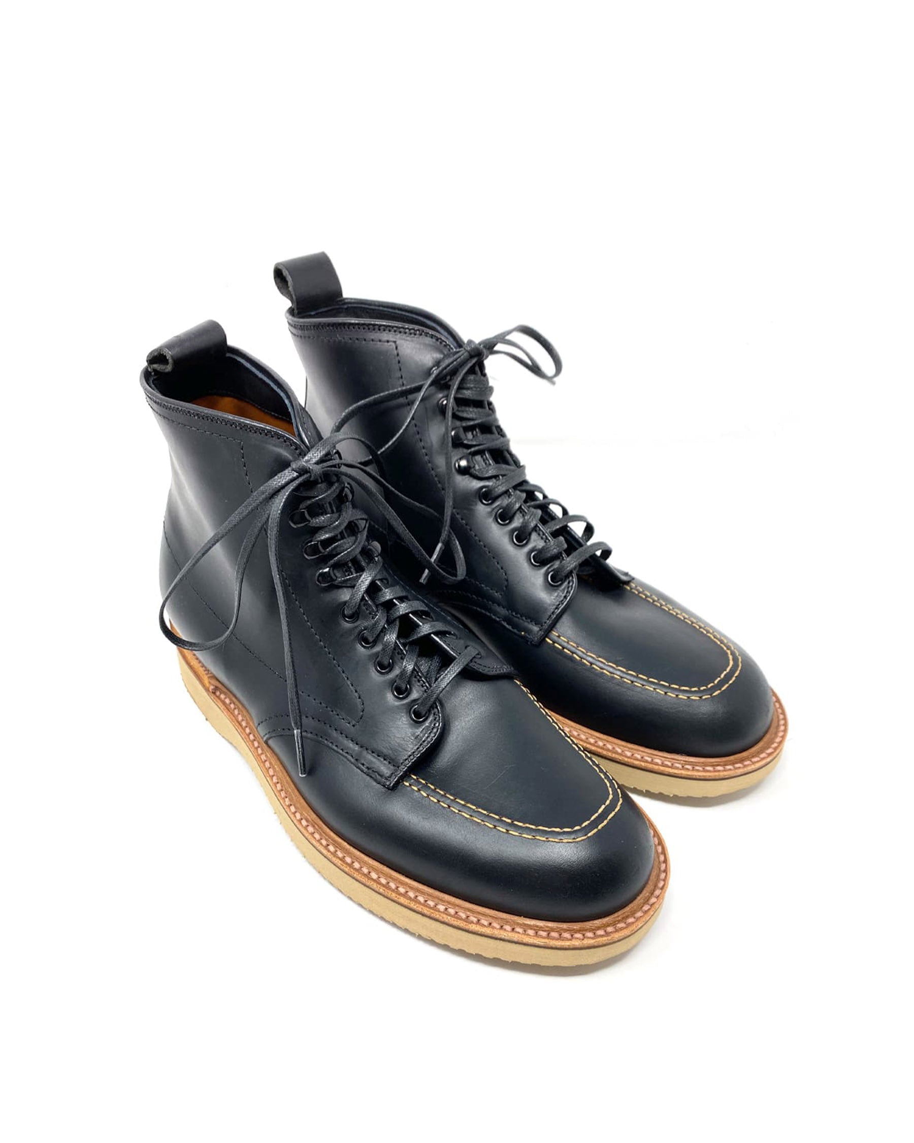 Alden x Snake Oil Provisions NoMad Indy Boot Black Chromexcel