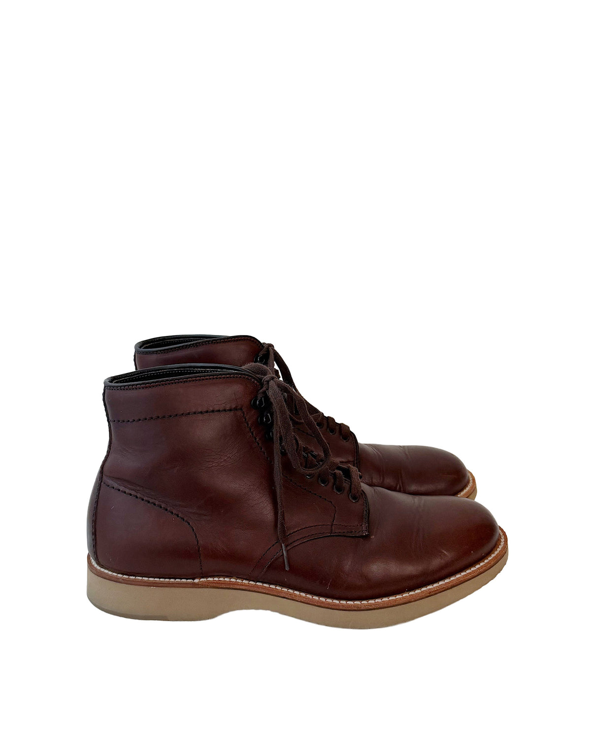 Alden x Snake Oil Provisions Pike Boot Brown Chromexcel PRE-OWNED/ FINAL SALE