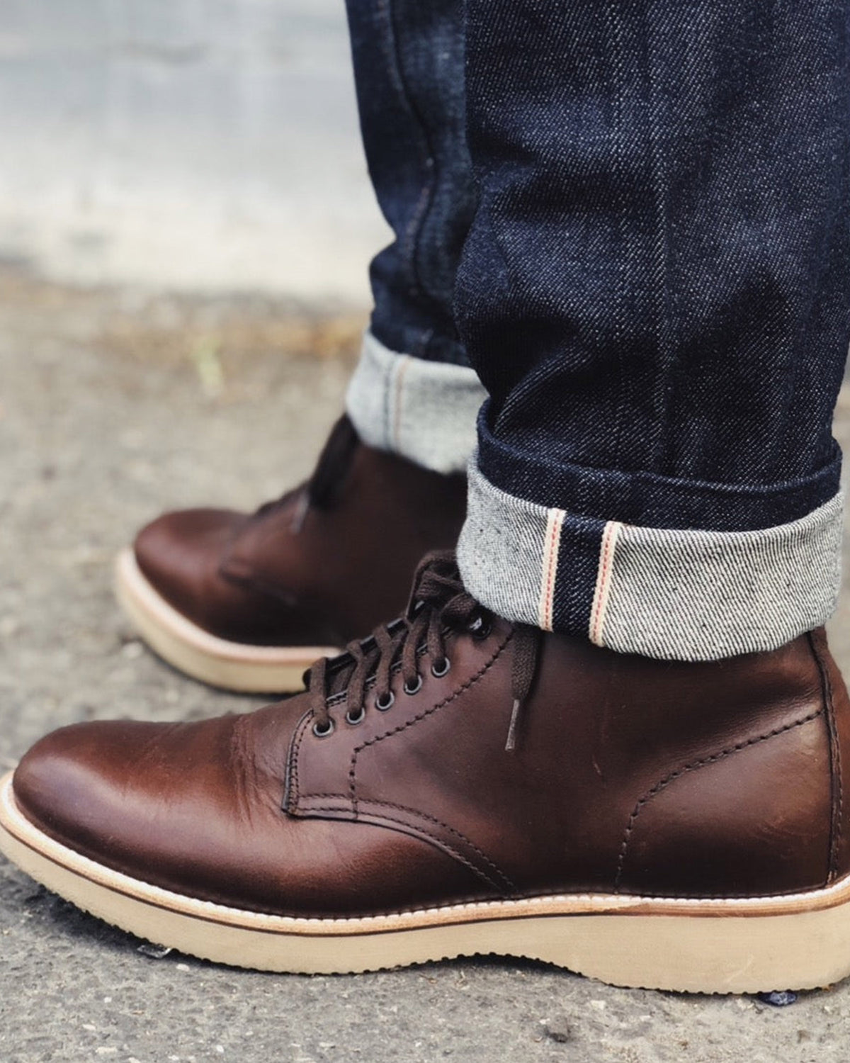 Alden x Snake Oil Provisions Pike Boot Brown Chromexcel PRE-OWNED/ FINAL SALE