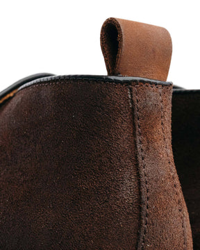 Alden x Snake Oil Provisions Romeo Chukka Boot Reverse Tobacco Chamois