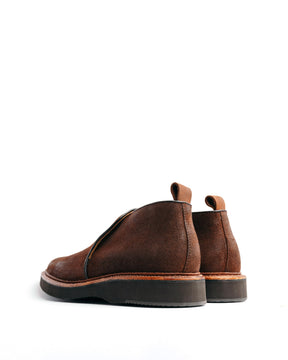 Alden x Snake Oil Provisions Romeo Chukka Boot Reverse Tobacco Chamois