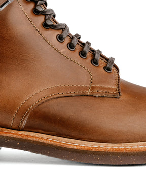 Alden x Snake Oil Provisions Union Plain Toe Boot Natural Chromexcel