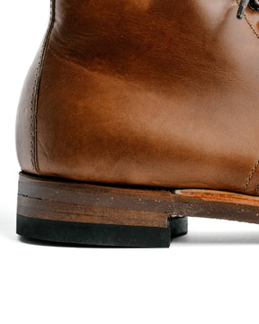 Alden x Snake Oil Provisions Union Plain Toe Boot Natural Chromexcel