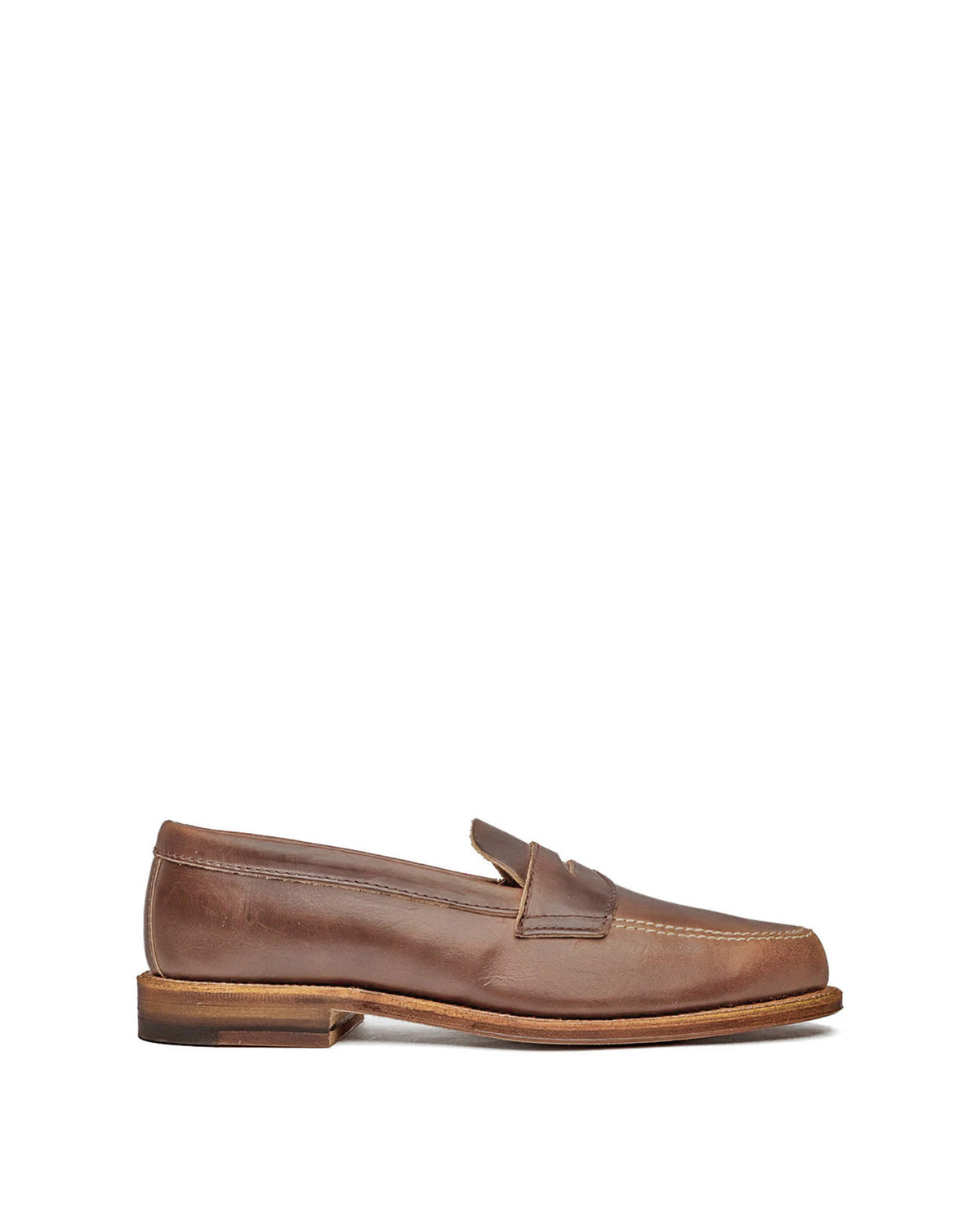 Alden x Snake Oil Provisions Unlined Loafer Natural Chromexcel