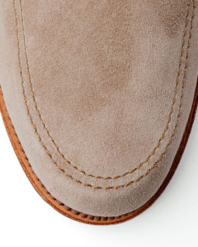 Alden x Snake Oil Provisions Unlined Penny Loafer Milkshake Suede
