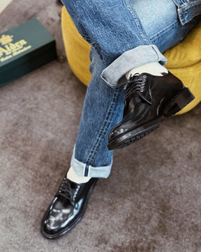 Alden x Snake Oil Provisions Wick Oxford Black Shell