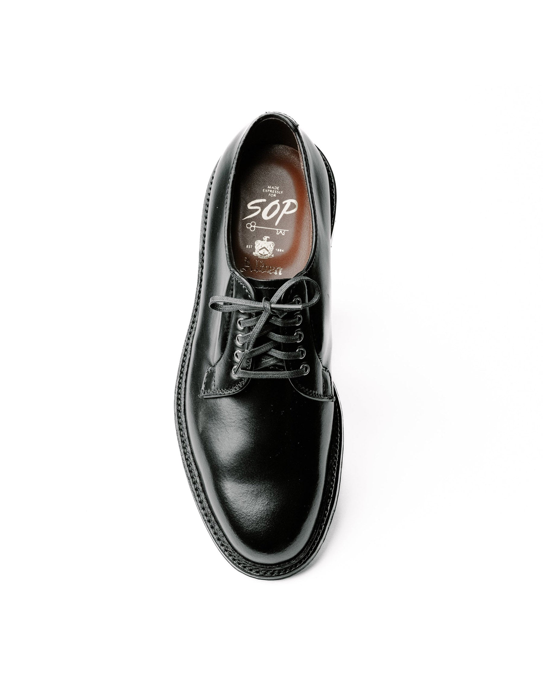 Alden x Snake Oil Provisions Wick Oxford Black Shell