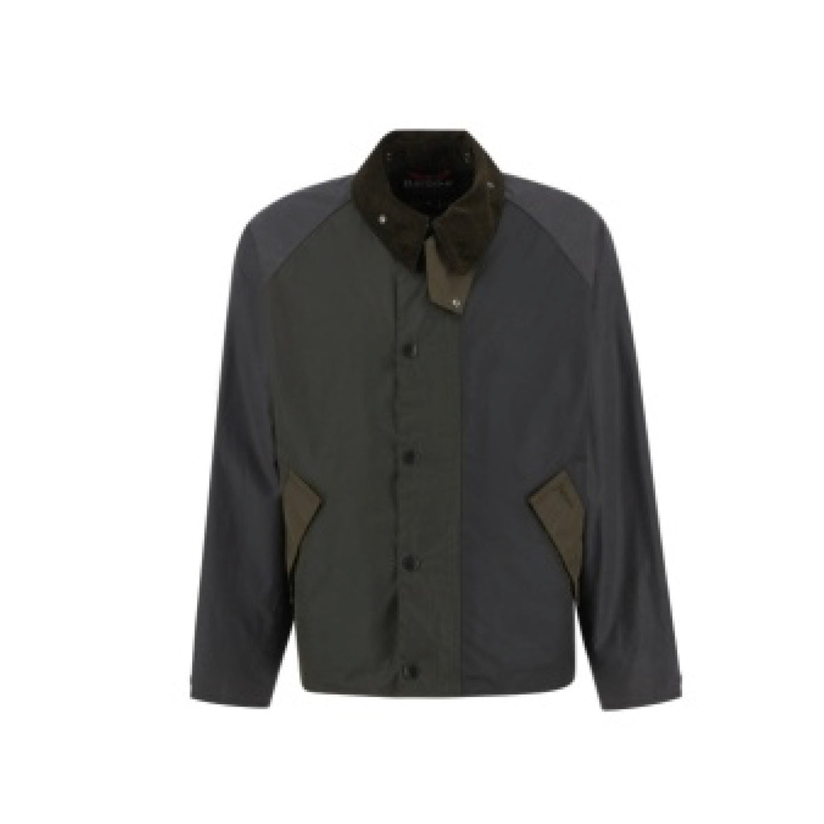 FALL 2025 Barbour Patchwork Transport Wax Jacket Sage