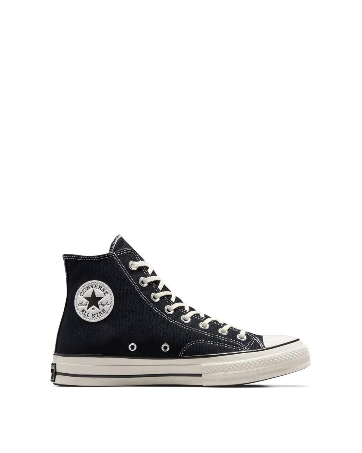Converse Chuck 70 Canvas Unisex High-Top Shoe Black/ Black/ Egret