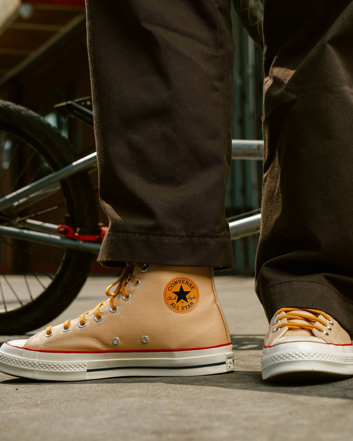 Converse Chuck 70 Canvas Unisex High-Top Shoe Hay Day/Honey Stick/Egret FINAL SALE