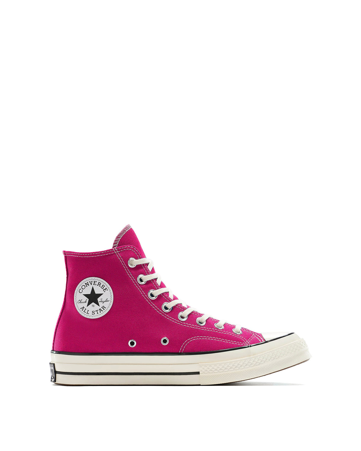 Converse Chuck 70 Canvas Unisex High-Top Shoe Rough Raspberry/Egret/Black