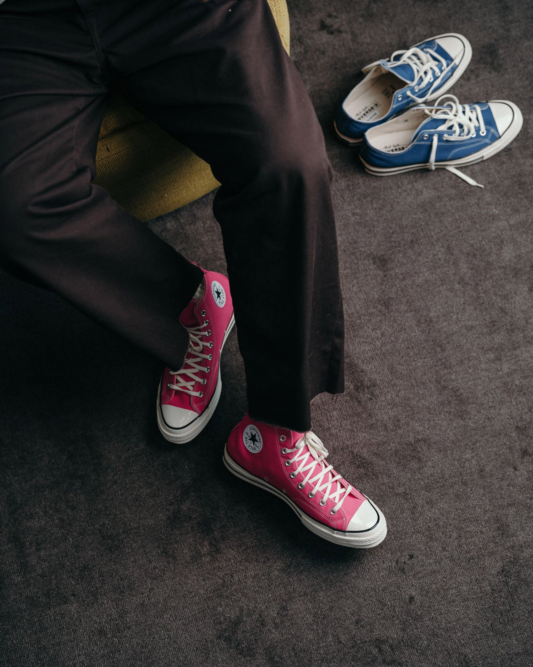 Converse Chuck 70 Canvas Unisex High-Top Shoe Rough Raspberry/Egret/Black