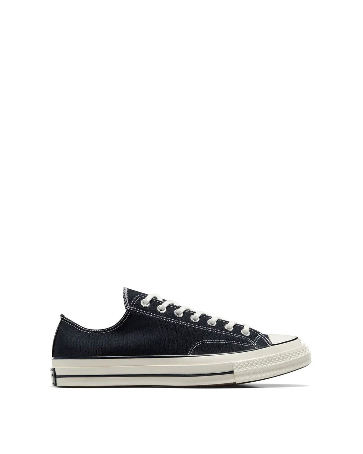 Converse Chuck 70 Canvas Unisex Low Top Shoe Black/ Black/ Egret