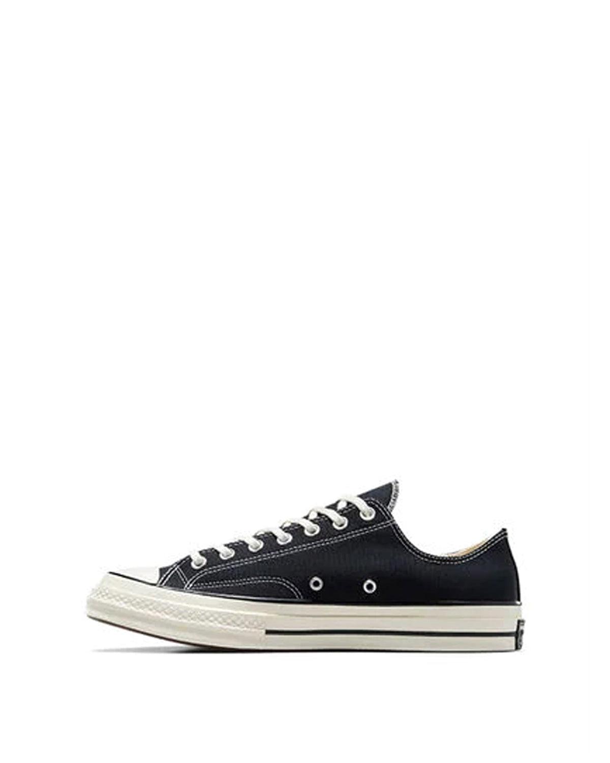 Converse Chuck 70 Canvas Unisex Low Top Shoe Black/ Black/ Egret