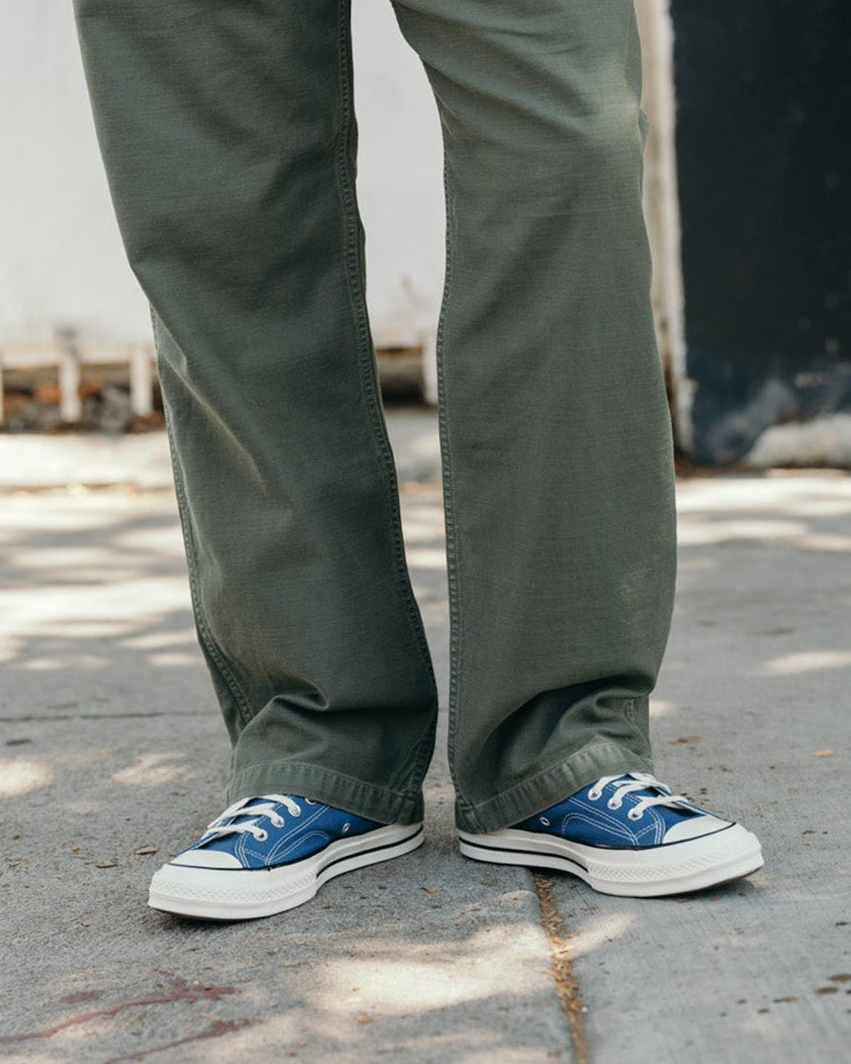 Converse Chuck 70 Canvas Unisex Low Top Shoe Ox Armor Blue/Egret/Black