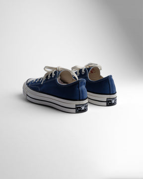 Converse Chuck 70 Canvas Unisex Low Top Shoe Ox Armor Blue/Egret/Black